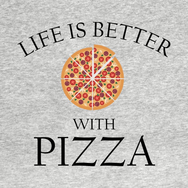 Life is better with Pizza by cypryanus